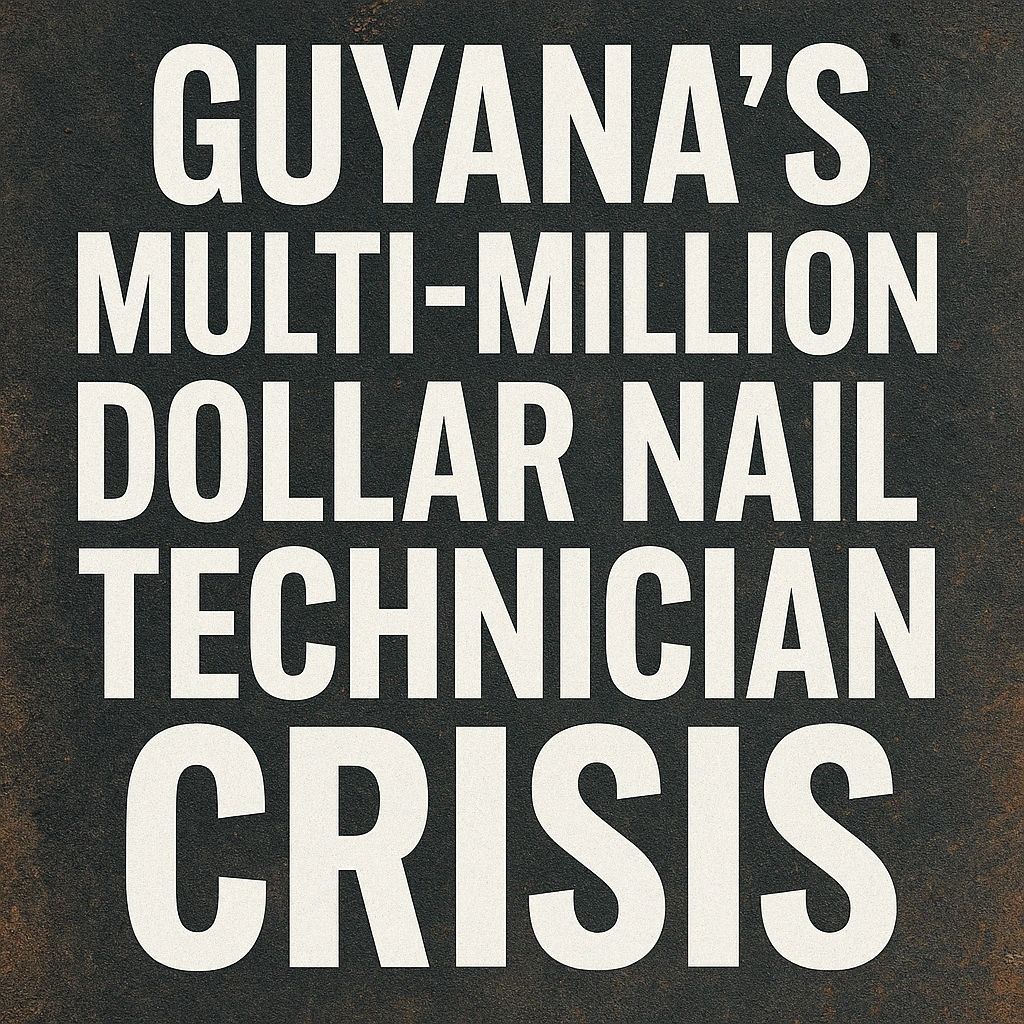 Guyana's multi million Dollar Nail Technician Crisis
