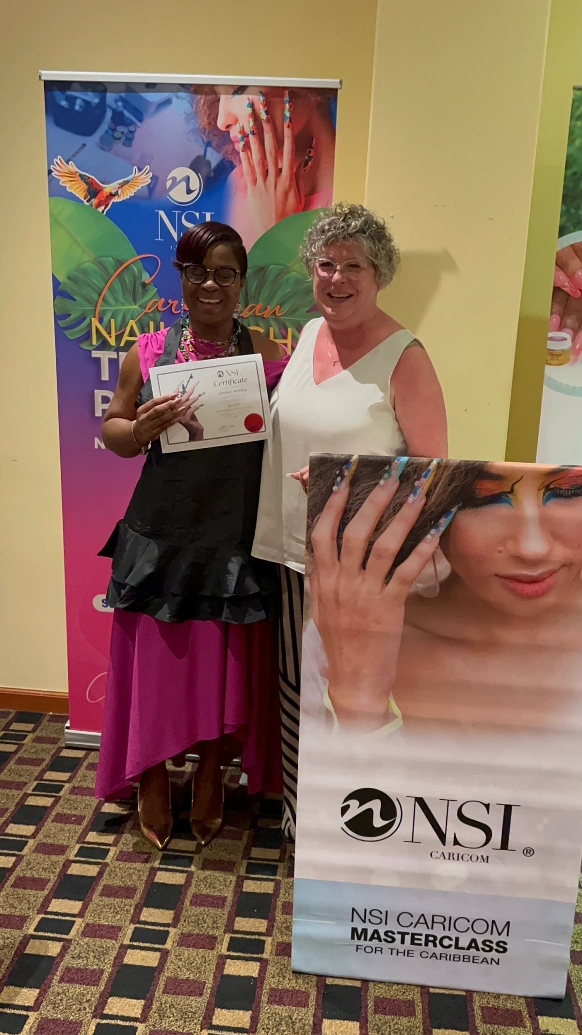 Lexann McPhoy has Silver NSI Nail Technician Educator Certificate
