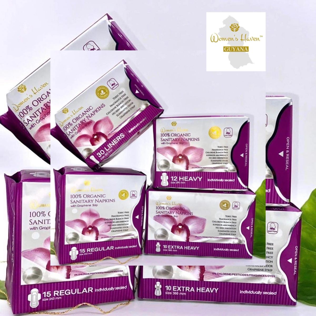 Thin, Comfortable & Hypoallergenic: Women's Haven™️ Panty Liners