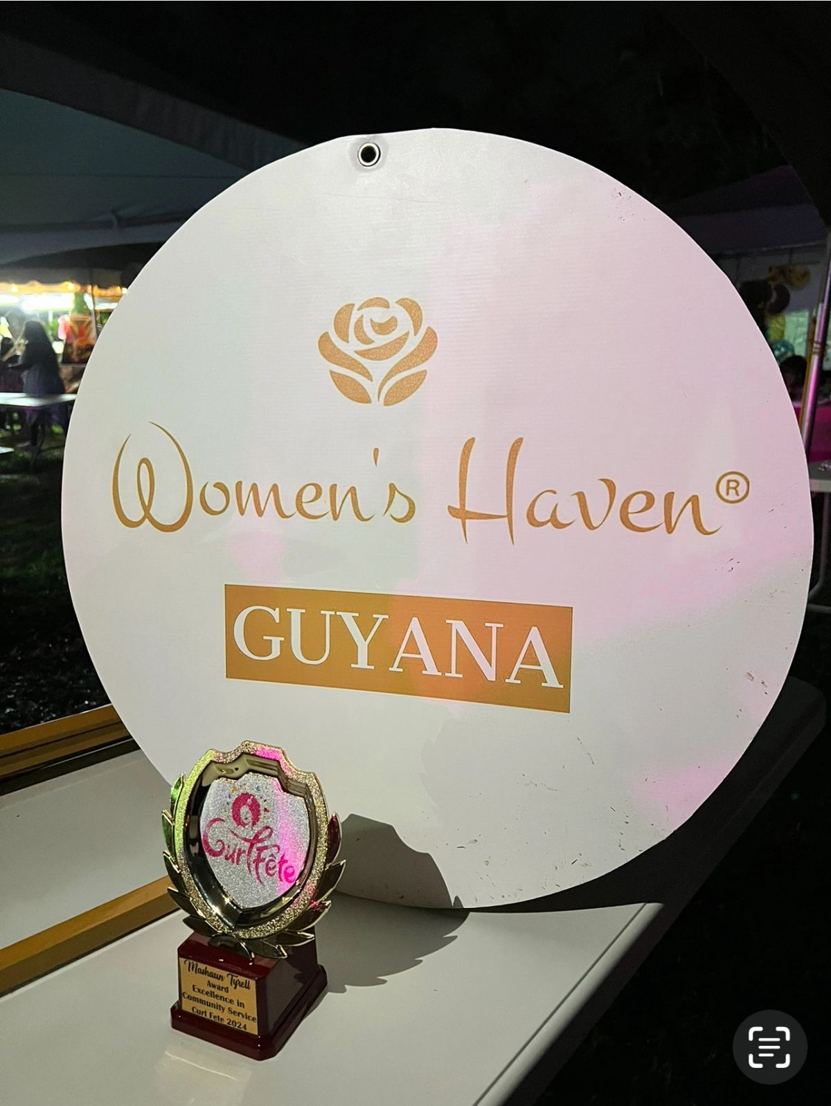 Women’s Haven Guyana Wins Prestigious Marshaun Tyrell Award