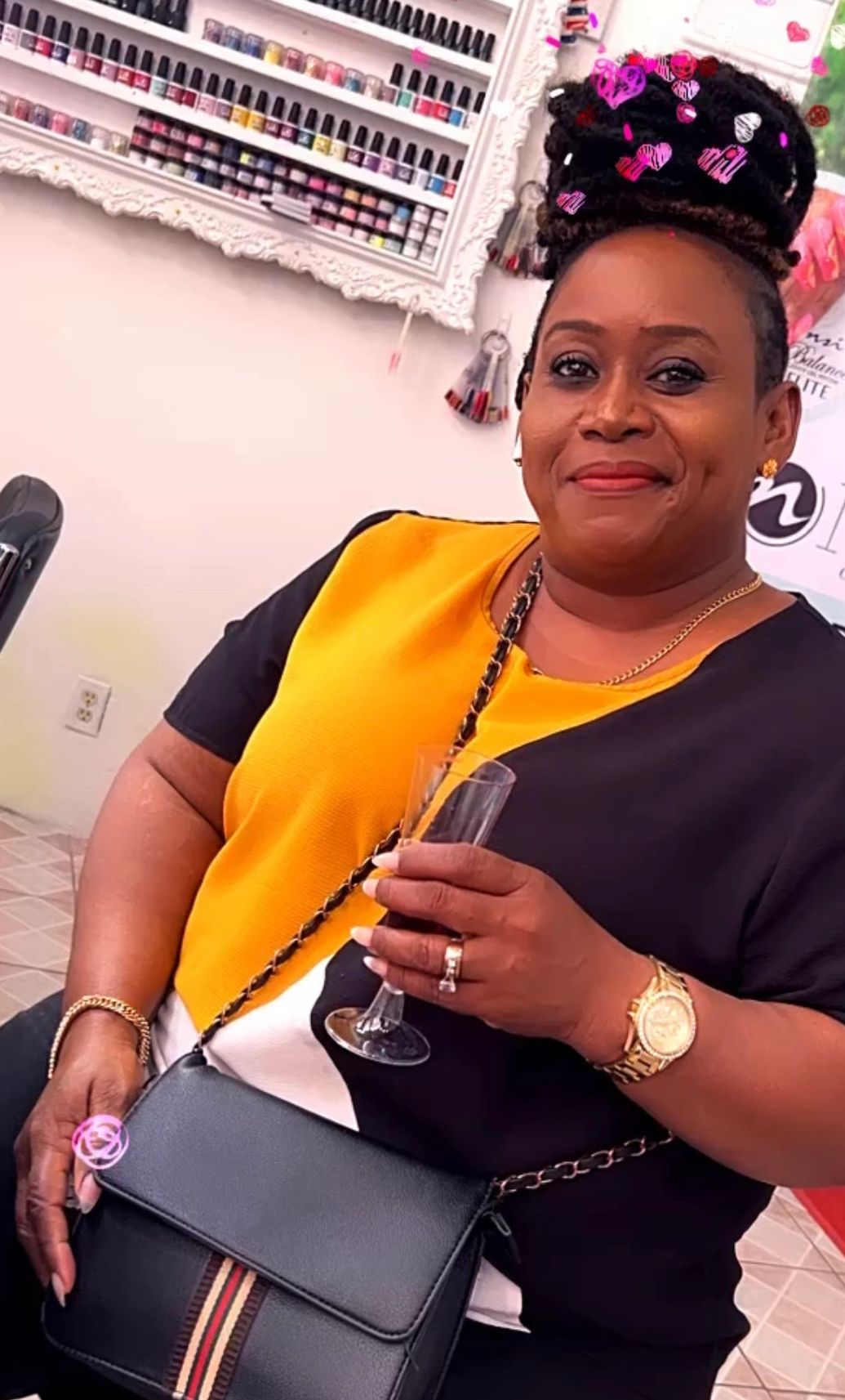 Lexann McPhoy, NSI Silver Level Global Educator, at Lexann's Nail Creations